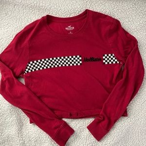 Hollister cropped tee